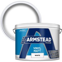 Travis Perkins: its picture of Armstead Trade Vinyl Matt 10L White